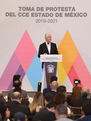 TRABAJAMOS DE MANERA COORDINADA CON EL SECTOR EMPRESARIAL PARA IMPULSAR EL CRECIMIENTO Y DESARROLLO DEL EDOMÉX: ALFREDO DEL MAZO