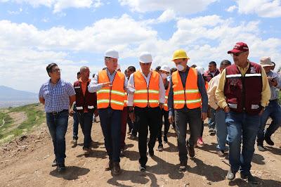SUPERVISA GEM TRABAJOS EN SITIO DE DISPOSICIÓN FINAL DE CHICONAUTLA