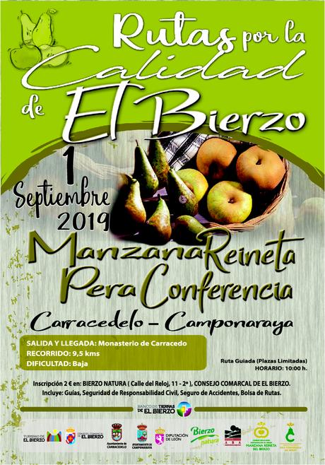 Planes de ocio para el fin de semana en el Bierzo. 30 de agosto al 1 de septiembre 2019