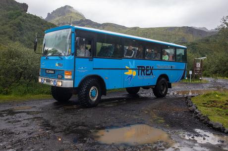 TREX-Bus.jpg.optimal ▷ Caminata Fimmvörðuháls: una guía paso a paso para la mejor excursión de un día a Islandia