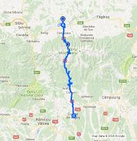 VERANO 2019. viaje a Dacia y Transilvania tras las huellas de Trajano  (12) Intento fallido de recorrer la carretera Transfagarasan (atrapados en tremendo atasco)