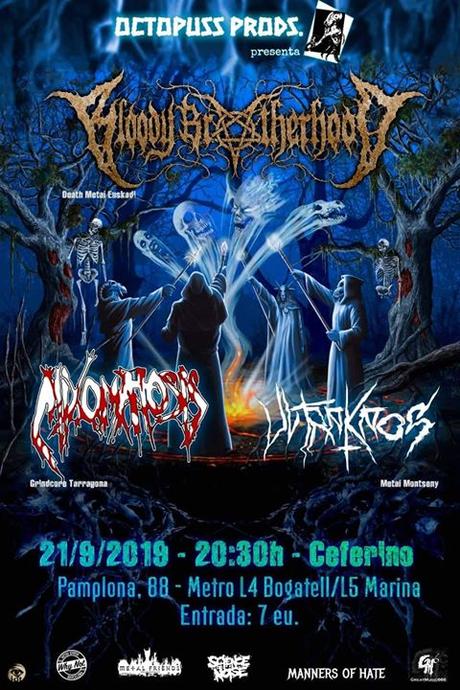 Temporada otoño – invierno de conciertos Bloody Brotherhood, Mixomatosis y Ultrakaos