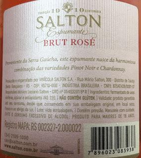 Salton Espumoso Rosado Brut, de Vinícola Salton de Brasil Salton Espumoso Rosado Brut, de Vinícola Salton de Brasil