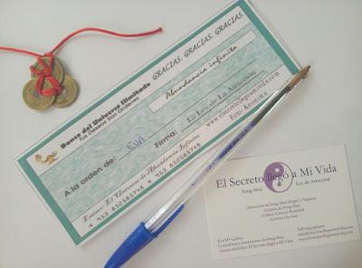 Hoy 30 de Agosto 2.019 Cheque de la Abundancia