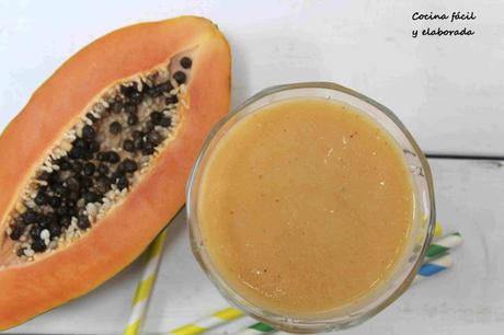 SMOOTHIE DE PAPAYA