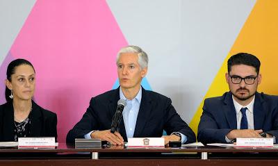 FIRMAN INICIATIVA DE LEY PARA RESOLVER RETOS DE ZONA METROPOLITANA DEL VALLE DE MÉXICO