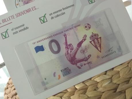 Imprimen un billete de 0€ en homenaje a Quini Imprimen un billete de 0? en homenaje a Quini