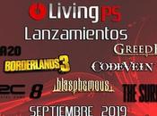 [Vídeo] Lanzamientos septiembre 2019