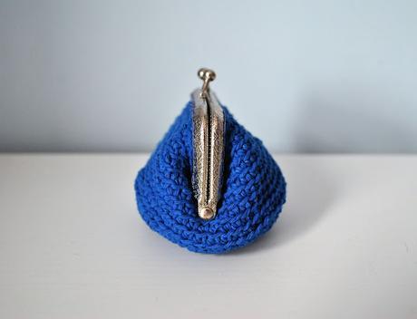 MONEDERO DE SISAL AZUL