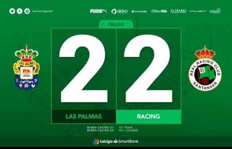 El Racing rescata un punto en el último momento