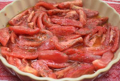 En Buena Onda: Tomates Confitados con Provolone