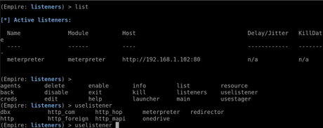 Uso de Empire Framework contra sistemas Windows. Uso de Empire Framework contra sistemas Windows.