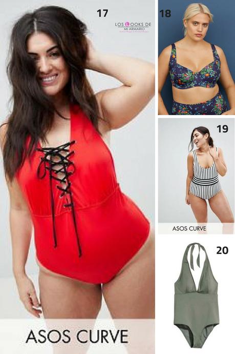 bikinis y bañadores tallas grandes para mujeres curvy donde comprar bikinis y bañadores tallas grandes bañadores para gorditas bañadores reductores
