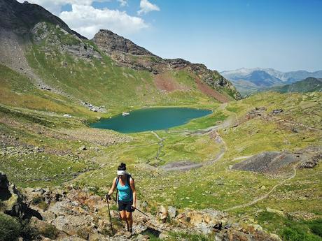 Lagos de Anglas y Uzious desde Gourette