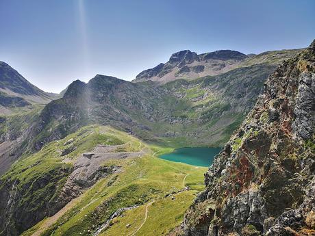 Lagos de Anglas y Uzious desde Gourette