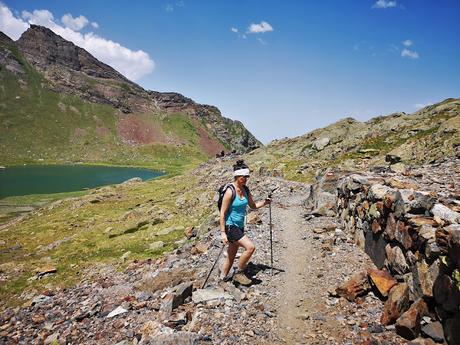 Lagos de Anglas y Uzious desde Gourette