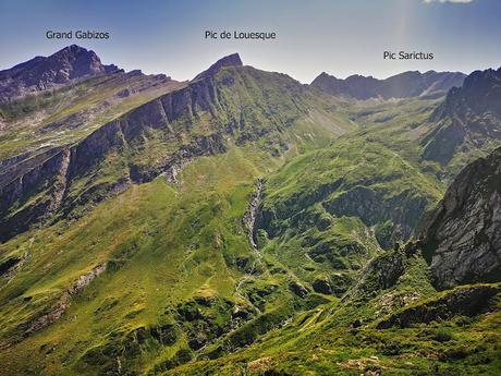 Lagos de Anglas y Uzious desde Gourette