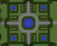 Ideas y cosas para construir en Minecraft Diseño de jardines de Minecraft