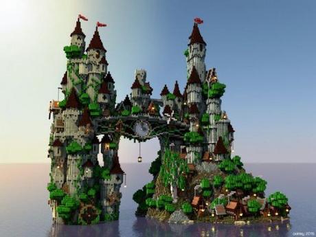 Ideas y cosas para construir en Minecraft Ciudad del mar