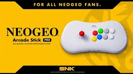 SNK anuncia por sorpresa un nuevo joystick inspirado en Neo-Geo