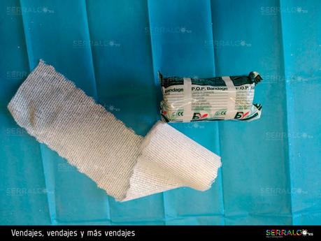 Vendajes, vendajes y más vendajes: Parte II Yeso