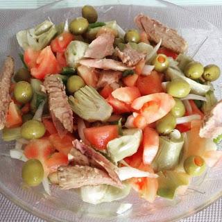 ENSALADA DE ALCACHOFAS