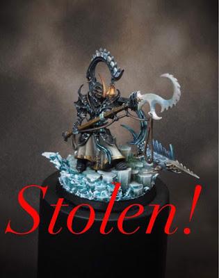 Miniatura sustraída en la Dragon Con