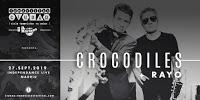 Concierto de Crocodiles y Rayo en Independance Live