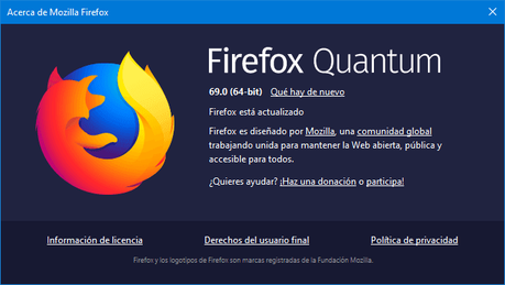 Firefox 69 trae protección de seguimiento mejorada y varias mejoras de rendimiento