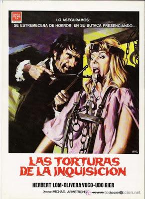 TORTURAS DE LA INQUISICIÓN, LAS (Hexen bis aufs Blut gequält (Mark of the Devil)) (Alemania del Oeste, Gran Bretaña; 1970) (Peudo Histórico)