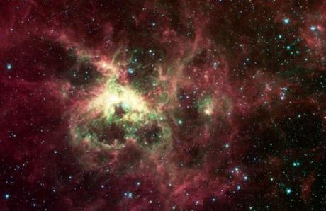 Impresionante imagen de una región de nacimiento de estrellas