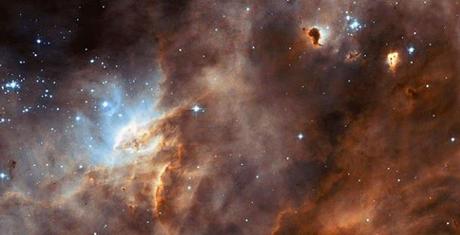 Impresionante imagen de una región de nacimiento de estrellas