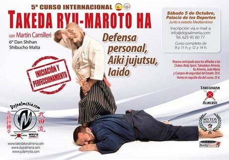 Curso de espada en Almeria cartel curso defensa personal aiki jujitsu e iaido.jpg