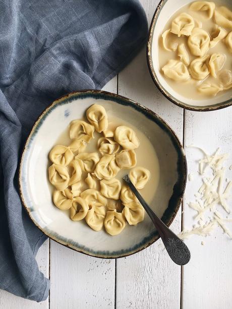 Cómo preparar tortellini in brodo en Thermomix