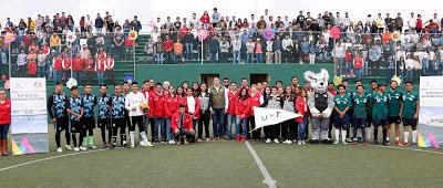 ENTREGA DE INFRAESTRUCTURA DEPORTIVA PARA LA FORMACIÓN DE ESTUDIANTES