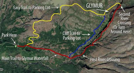 Glymur-Map.jpg.optimal ▷ Cascada de Glymur: la guía completa de senderismo