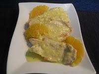 Pechugas de pollo con salsa de naranja