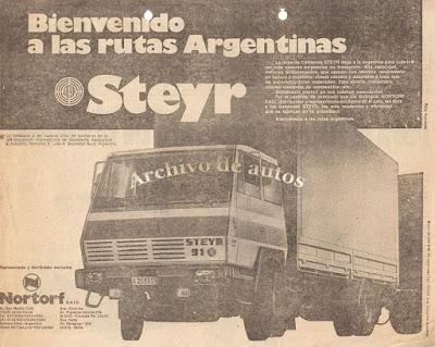 Camión Steyr 91 de 1980