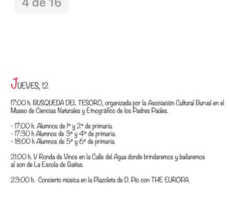 Fiestas del Cristo 2019 en Villafranca del Bierzo. Programa de actividades