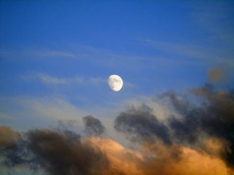 La luna que ví este verano.