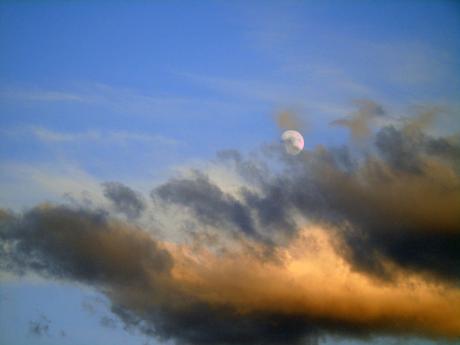 La luna que ví este verano.