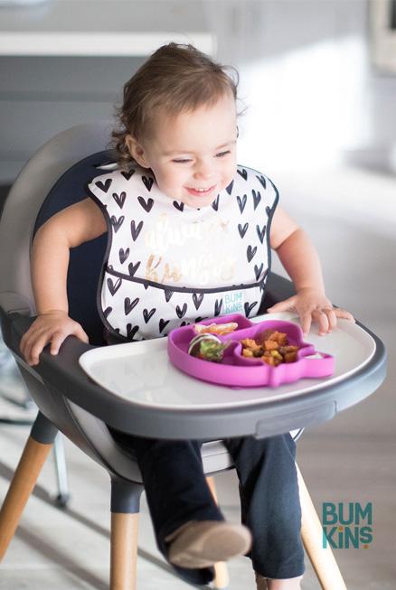 Plato silicona unicornio con ventosa