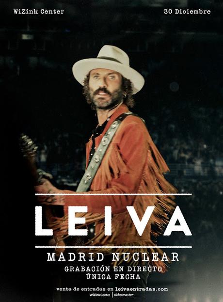 Leiva grabará disco en directo el 30 de diciembre en el WiZink Center de Madrid