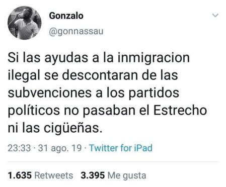 Luchemos, luchemos sin descanso, hasta que España sea una nación decente