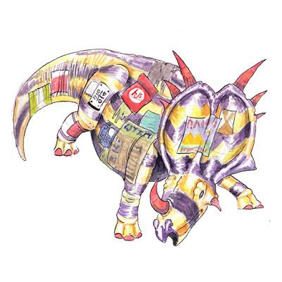 Los dinosaurios publicitarios de Matthieu Dupille Los dinosaurios publicitarios de Matthieu Dupille