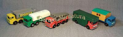 Los camiones AEC y Leyland de Matchbox
