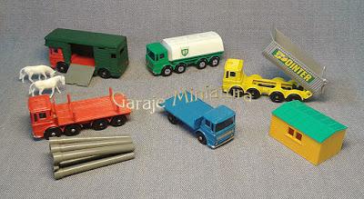 Los camiones AEC y Leyland de Matchbox