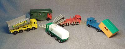 Los camiones AEC y Leyland de Matchbox