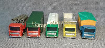 Los camiones AEC y Leyland de Matchbox