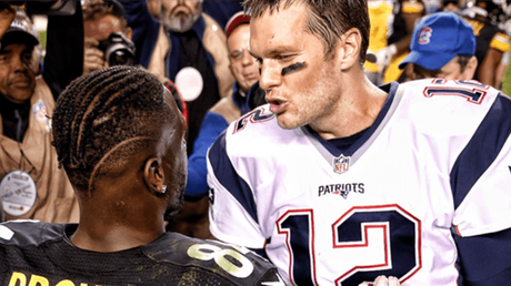 Antonio Brown firmó contrato por un año con los Patriots